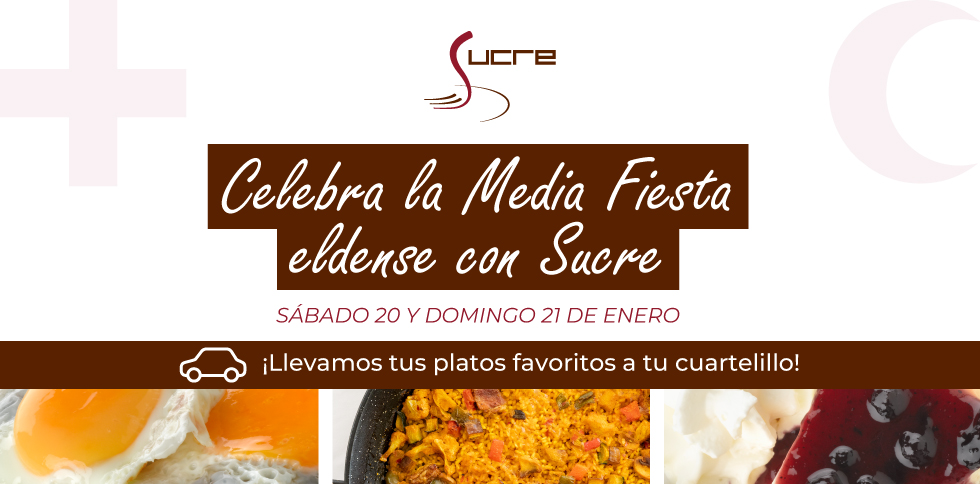 Celebra la Media Fiesta eldense con Sucre